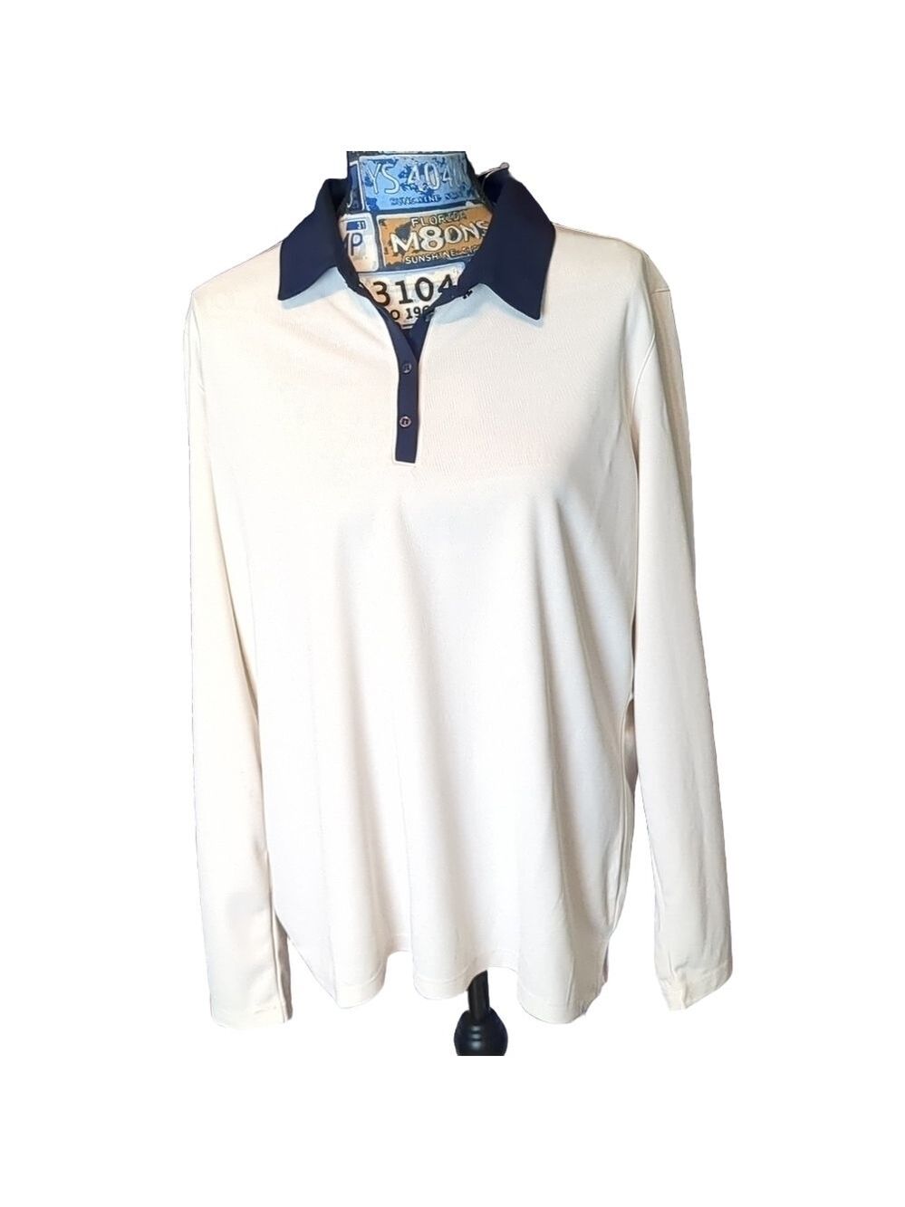 Lady long sleeve golf polo size XXL
